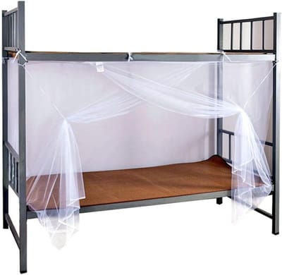 Lichtgewicht Muggennet 80 x 200 cm voor Thuis en Kamperen, Ideaal voor Bedden, Fijnmazig Bescherming tegen Muggen en Insecten