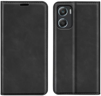 MobyDefend Hoesje - Geschikt voor Motorola Moto G06 / Motorola Moto G06 Power - Luxe Wallet Bookcase (Magnetische Sluiting) - Zwart