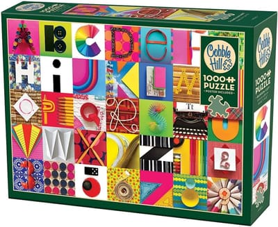 Legpuzzel - Volwassen Puzzel - Ontspannende Tijd - Gerecycled Materiaal - 67 x 49 cm - Alfabet