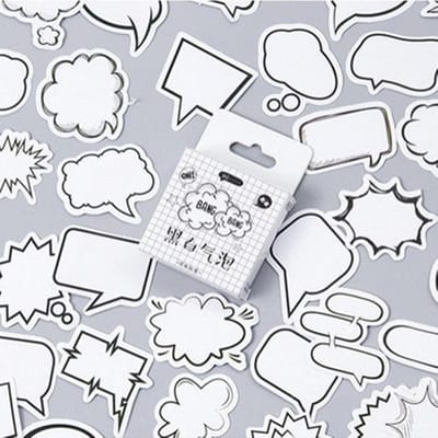 90 Stuks Leuke Scrapbook Stickers - Bangbang - Knutselen - Hobby - Stickers - Decoratie - Versiering