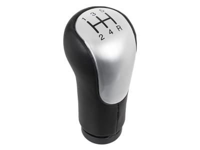 MODECAR - Versnellingspookknop - Ford Fiesta Mk6 - Zilver - 5 Versnellingen