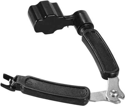 Gitaar Accessoire - Muziek Tool - Snaren Wisselen - 3-in-1 Functie - 11.6 cm - Zwart