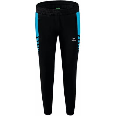 Erima Six Wings Worker Broek Dames - Curaçao / Zwart | Maat: 36