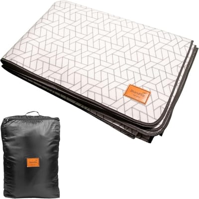 Camping Buitentapijt met Fleece, Waterdicht en Weerbestendig | Ideaal voor Tent, Caravan en Balkon