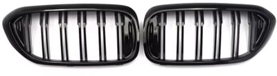 Grille Elite - Voorbumper grille Deluxe - Voor BMW 5 Serie G30/G31 (2017-2018) - Gloss Black - Auto accessoires - Magisch Design