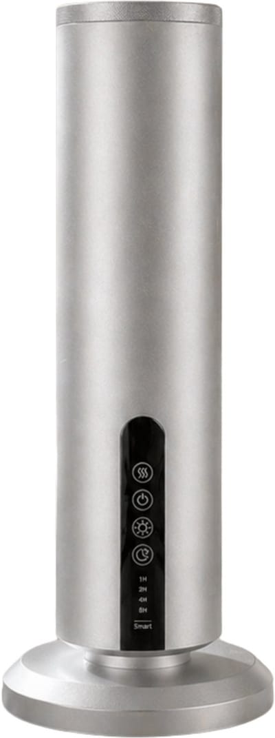 Candle Cocktail Smart Aroma Diffuser Pro Zilver – Geurverspreider met App – Tot 100m² Dekking – Luxe Diffuser met Timer & Cold-Air Diffusion