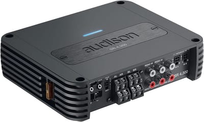 Audison SR 4.300 D-Klasse 4-kanaals versterker 130 Wrms X 4 bij 2-ohm
