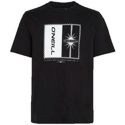 T-shirt Korte Mouw O'neill T-shirt O'Neill Mix Match Palm noir