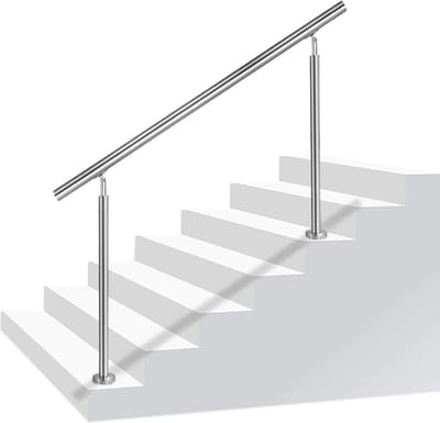 Roestvrijstalen Leuning voor Binnen en Buiten - Balustrade voor Trap en Balkon (160 cm)