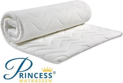 Comfort HR40 Koudschuim Topdekmatras -140x200x5cm- Anti-allergische wasbare Aloë Vera hoes met rits.