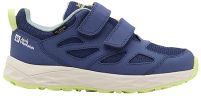 Jack Wolfskin Woodland 2 Texapore Mid Wandelschoenen Blauw EU 38 Kinderen