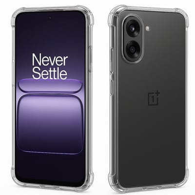 TechNow Hoesje geschikt voor OnePlus Nord CE 5 Hoesje Screenprotector - Extreme Shock Case – Case Transparant