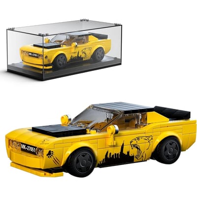 Mold King Speed ​​Champion Challenger SRT Supercar 27051 Bouwset Speelgoed Collectible Model Auto Blok Kinderen Gift 8+(368 stuks)
