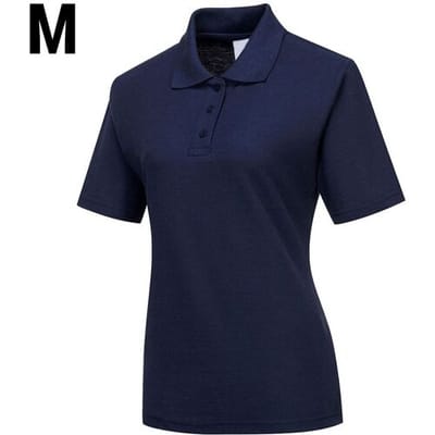 GGM Gastro (5 Stück) Damen Poloshirt - Marine - Größe: M Blauw
