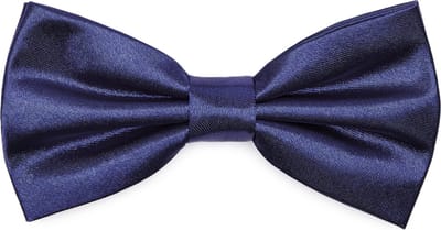 Ladeheid Vlinderdas - Strikjes voor Heren - Lengte: 12 cm, Breedte: 6 cm - Donkerblauw - LA-EA-BMS