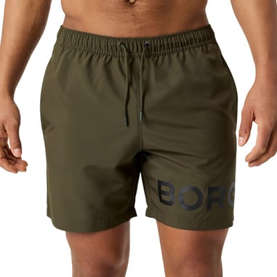 Björn Borg Swim Shorts - heren zwembroek - groen