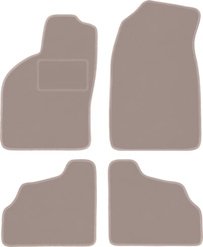 Beige veloursmatten voor: Saab 9-3 I Aero, liftback, sedan (1998-2002)