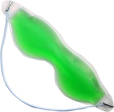 IJsgel Masker - Ooggel – Vermindert Donkere Kringen, Vermoeide Ogen, Anti Wallen & Koelende Gezichtsverzorging - Groen