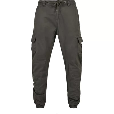 Urban Classics Cargobroek - Cargo Jogging Pants - S tot 5XL - voor Mannen - charcoal