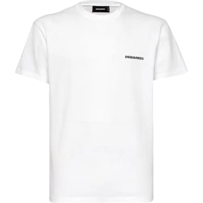 Dsquared2 Cool Fit Headquarters Wit T-shirt