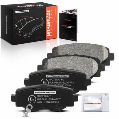Frankberg 4x remblokken achteras voor Mazda 3 sedan BM BN 15L 16L