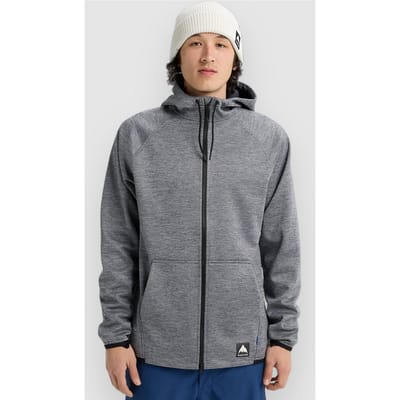 Burton Crown Wpf Zip Hoodie zwart