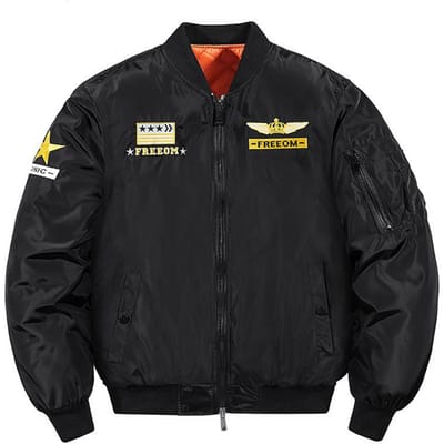 Heren Herfst en Winter Nieuwe Jeugd Jas Grote Maat Opstaande Kraag Verdikt Thermisch Gewatteerd Vliegjack Top 5XL