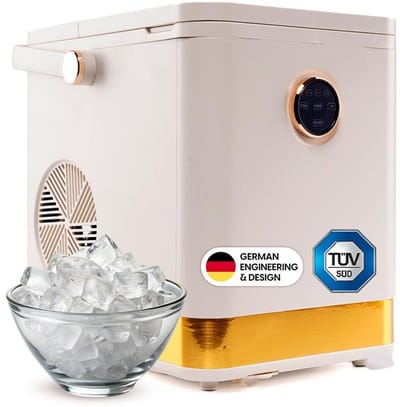 Ijsblokjesmachine Compact met Zelfreiniging - Grote Productie ijs in 6 Minuten - 2 IJsformaten