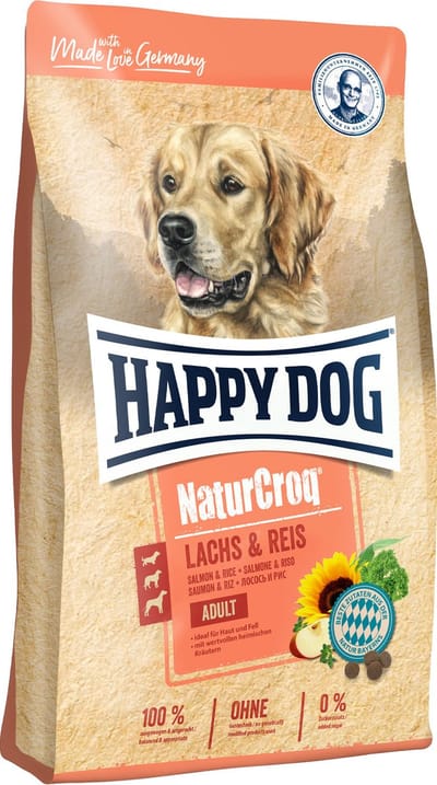 Happy Dog NaturCroq Lachs & Reis (Zalm en Rijst) - 11 kg