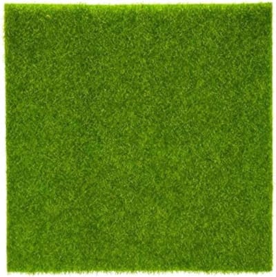 Kunstgras voor Miniatuur Poppenhuis Decoratie - Realistisch Groen Plantenlandschap (30x30cm)