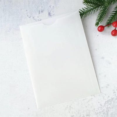 Bruiloft Uitnodiging Set - Huwelijk Kaarten - Bruiloft Aankondiging - Transparant Ontwerp - 13x18 cm - Transparant