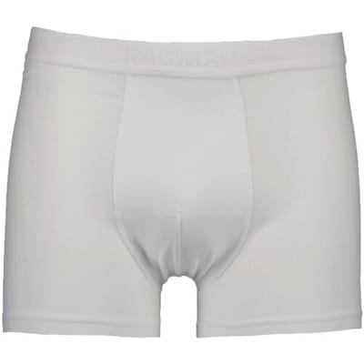 Ragman Ondermode Shorts 2Pack Fine Jersey Wit / male