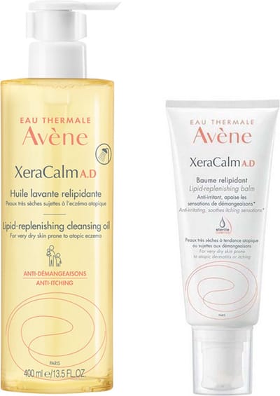 Avène XeraCalm A.D. Olie + Balsem 200ml - Bundel