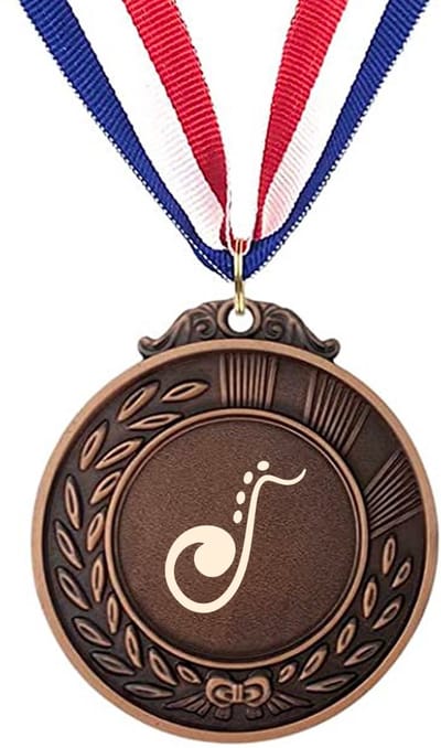 Akyol - saxofoon medaille bronskleuring - Saxofoon - cadeau muzikant - leuk cadeau voor je vriend om te geven - verjaardag muzikant