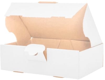 Maxi-postdozen 400 stuks - Verzenddozen voor Maxibrieven 160 x 110 x 50 mm, Wit