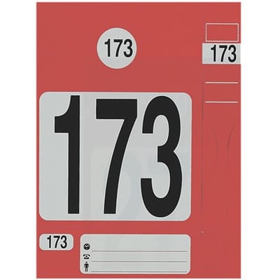 Autosleutel Identificatie Set - 300 stuks - Rood