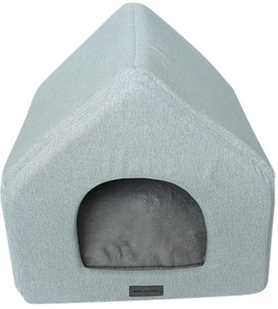 Animal Boulevard Home&Away Hondenhuis/ Kattenhuis - Kleur: Lichtgrijs - 46x43x42 cm
