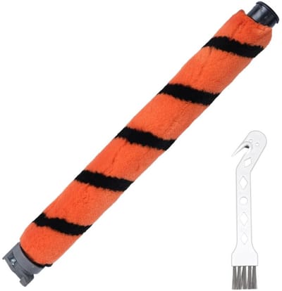 Dailygoods- Rolborstel Zacht - Vervangend Onderdeel - Compatibel met Shark LZ600/LZ601/LZ602/LZ602C - Afneembaar voor Reiniging - 220 mm Lang - Inclusief Reinigingsrol - Stofzuigerborstel