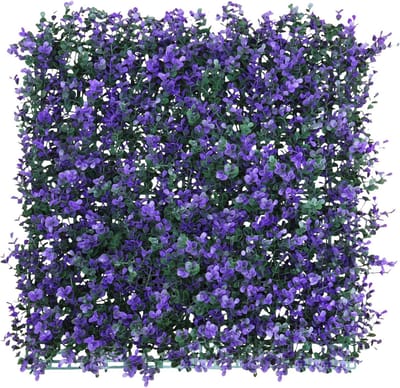 Kunst Lavendel Heggenpaneel - Decoratieve Privacy Hek - Tuindecoratie - UV-Bestendig Weerbestendig - 508 cm x 508 cm - Paars