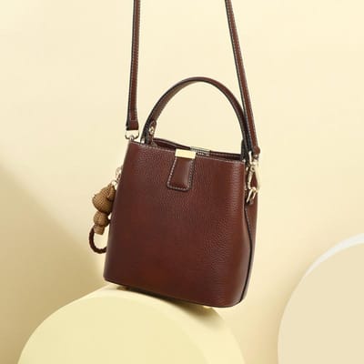 Niche Emmer Tas Dames Lente en Zomer Leer Hoge Kwaliteit Enkele Schouder Crossbody Tas beige