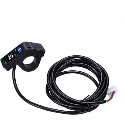 Elektrische Fiets LCD Display Scherm TF04 Waterdichte Elektrische Fiets Snelheidsmeter met SM Connector voor Modificatie