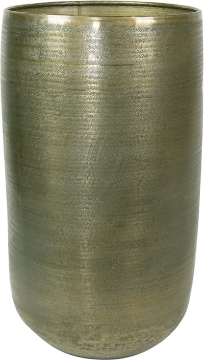 Ter Steege Bloempot Aluminium Groen D 41 cm H 72 cm