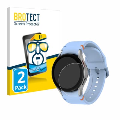 BROTECT - Screenprotector voor Samsung Galaxy Watch FE - Folie Beschermfolie transparant 2 Stuks