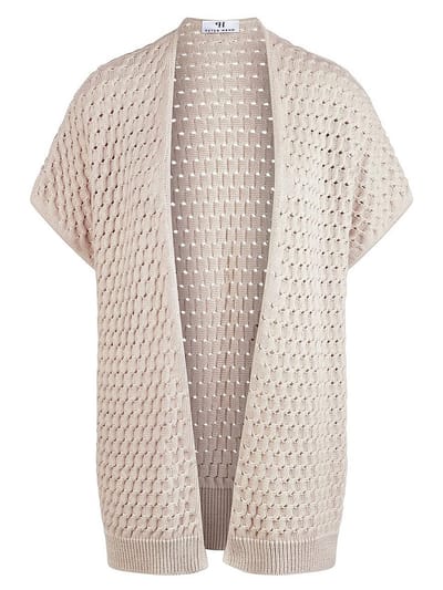 Mouwloos vest Van Peter Hahn beige