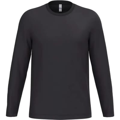 iDeal Basic Brand iDeal150 uniseks T-shirt LSL IB313 - Ideal Black - S