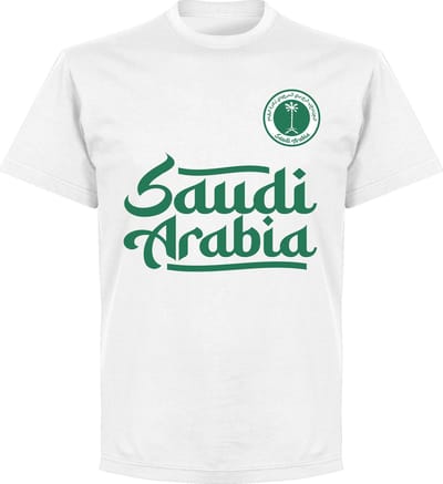 Saudi-Arabië Team T-Shirt - Wit - XS