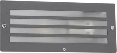 QAZQA hurricane - Moderne Wandlamp voor buiten - 1 lichts - L 233 mm - Donkergrijs - Buitenverlichting
