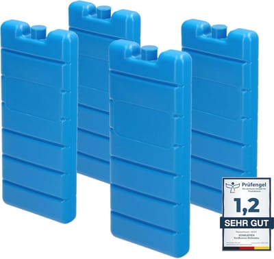 Koelaccu's voor koeltassen en koelboxen - 12 uur koeling - 200 g - 7,5 x 16,5 x 2 cm