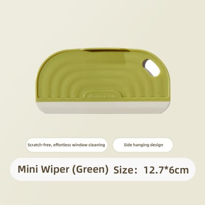 Niet-krasbestendige Zachte Siliconen Handige Wisser Keuken Zink Aanrechtblad Wisser Raam Spiegel Water Wisser Schoon Schrapende Folie Schraper groen