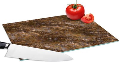 Glazen Snijplank - 28x20 - Graniet - Luxe - Patronen - Snijplanken Glas